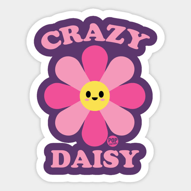 CRAZY DAISY Sticker by toddgoldmanart